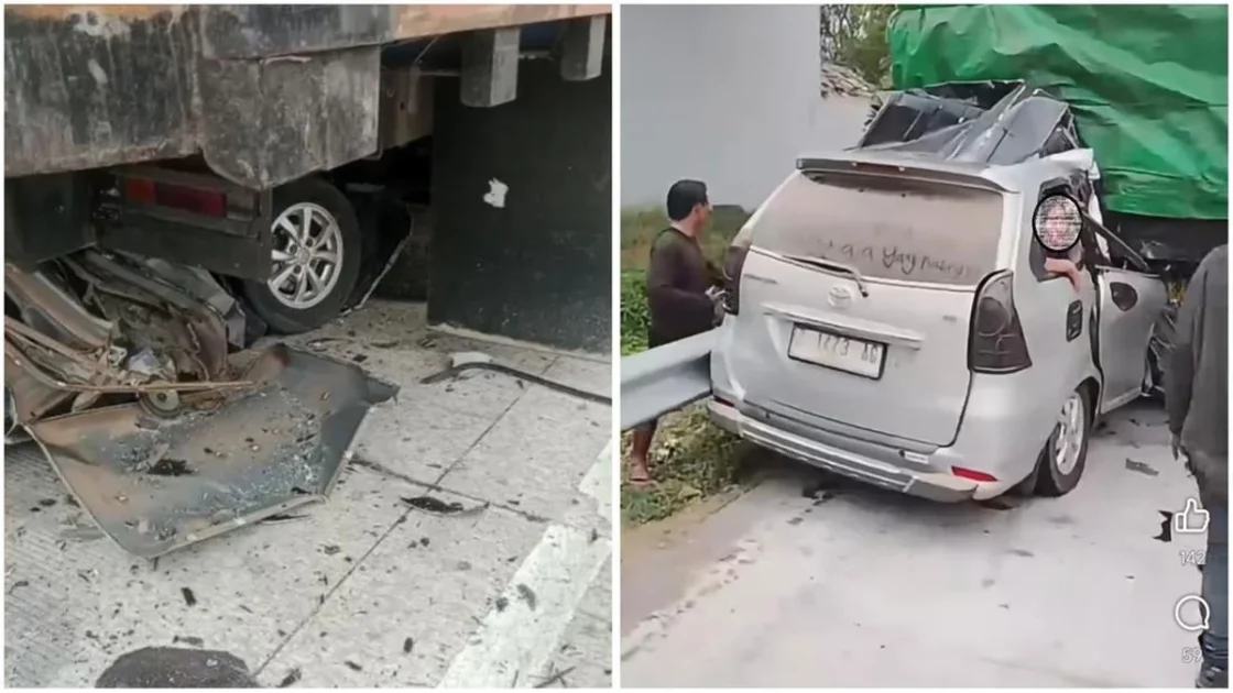 Mobil Seruduk Tronton di Tol Lampung, Enam Orang Tewas