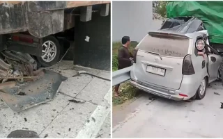 Mobil Seruduk Tronton di Tol Lampung, Enam Orang Tewas