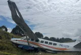 Pesawat Asian One Air Tergelincir di Papua, 2 TNI Terluka
