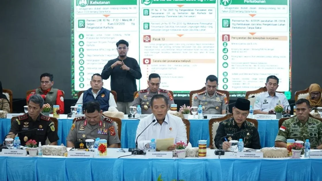 Polri Usut 22 Perusahaan Asing Terkait Kasus Karhutla