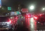 Jalan Buperta Cibubur Macet Parah Usai Diguyur Hujan