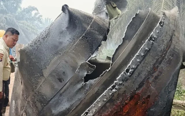 Penemuan Logam Misterius Gosong di Kebun Sawit Kotim