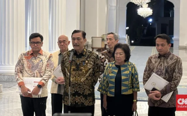 Luhut Usul Kerugian Negara Bukan Korupsi ke Prabowo