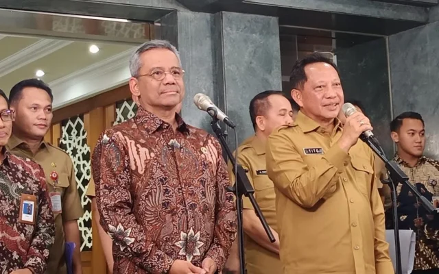 Mendagri dan Menkeu Pastikan Dana Pemulihan Bencana 2027