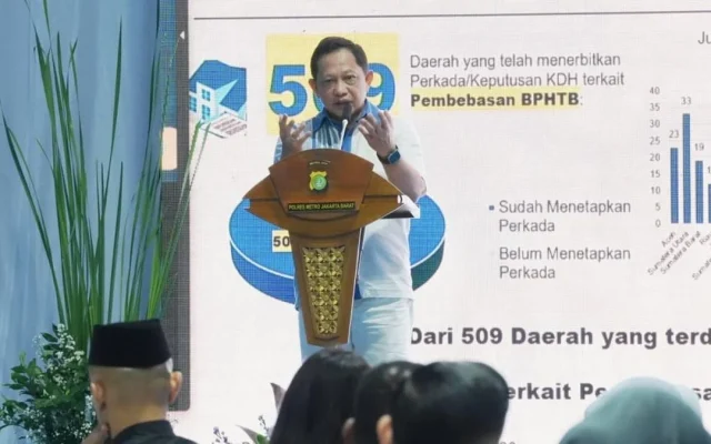 Mendagri Dukung Program 3 Juta Rumah Lewat Kemudahan Regulasi