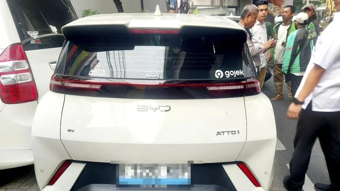 Sopir BYD Lindas Ojol di Jaksel Jadi Tersangka