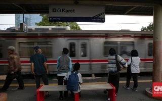 KRL Bablas di Stasiun Sudirman, Masinis Diperiksa KAI