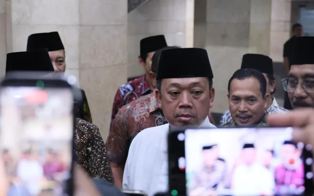 Nusron Wahid Hadiri Sidang Kabinet di Tengah Panggilan KPK