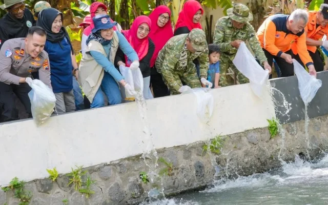 Pemkab Klaten Gelar Apel Siaga Jaga Kelestarian Sungai Bendo