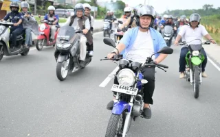 Walkot Pekanbaru Tinjau Infrastruktur Jalan dan Sungai Siak