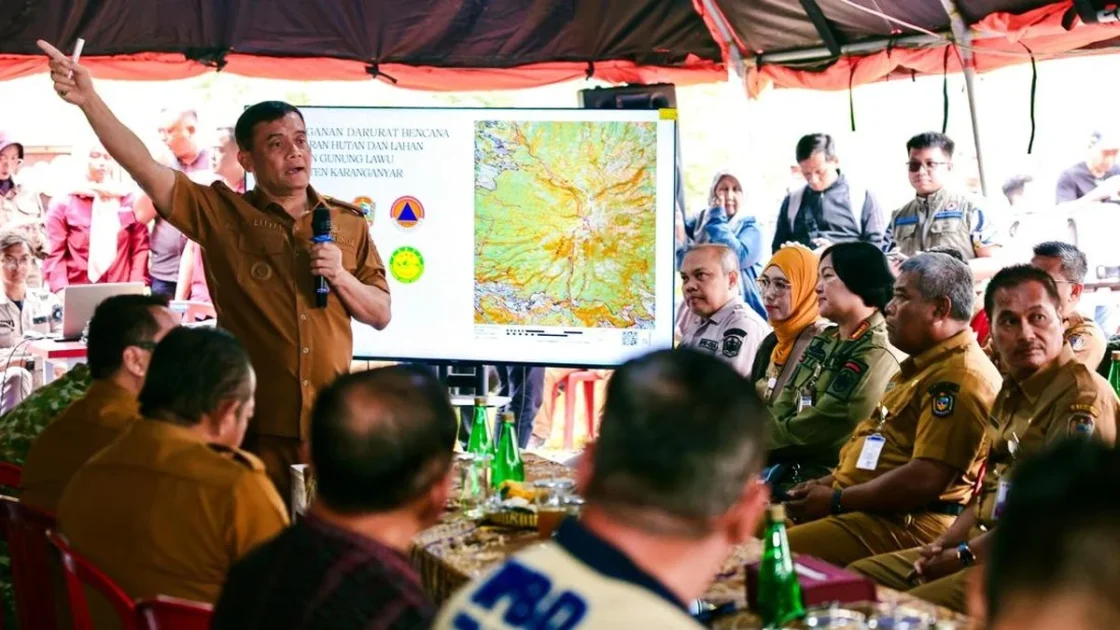 Satu Titik Api Sisa di Gunung Lawu, Jateng Perkuat Mitigasi
