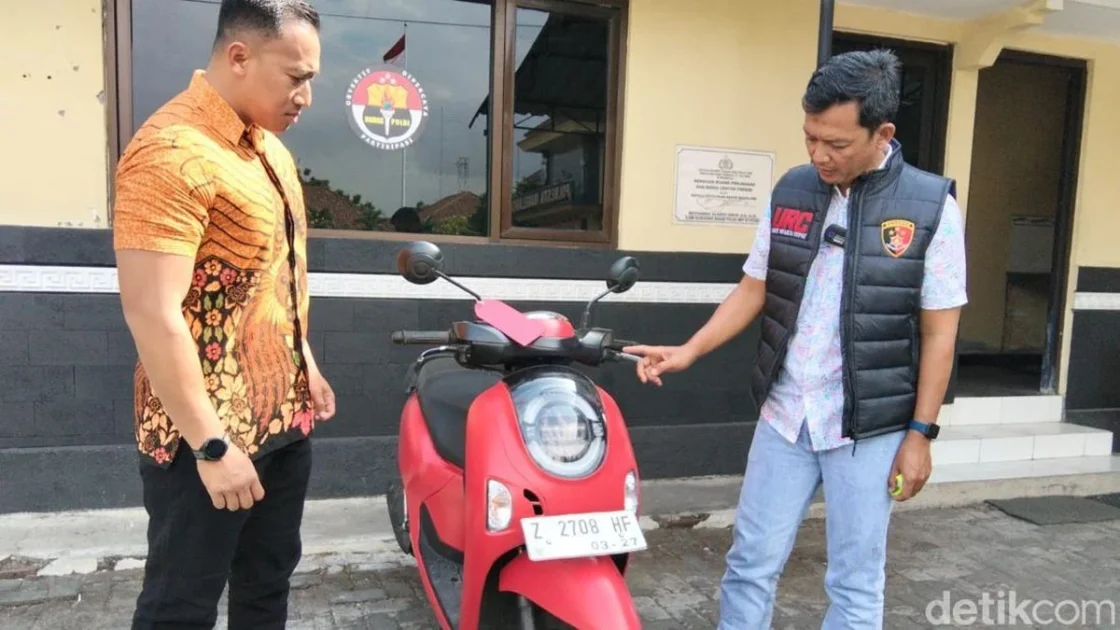 Wanita Magelang Curi Motor Teman Pakai Pikap Ditangkap