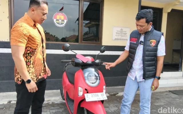 Wanita Magelang Curi Motor Teman Pakai Pikap Ditangkap