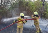 Lahan Seluas 300 Meter Persegi di Pulau Tidung Terbakar