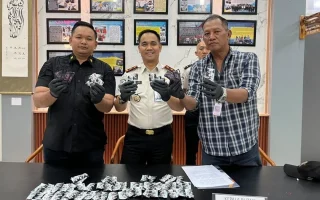 Rutan Salemba Gagalkan Penyelundupan 65 Cartridge Etomidate
