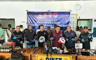 Kampung Vietnam Jayapura Digerebek, Polisi Sita 2 Karung Ganja