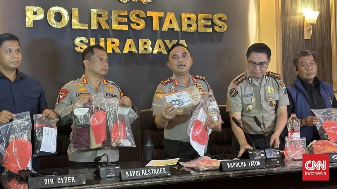 Polisi Tetapkan 1 Tersangka Demo di Grahadi Surabaya