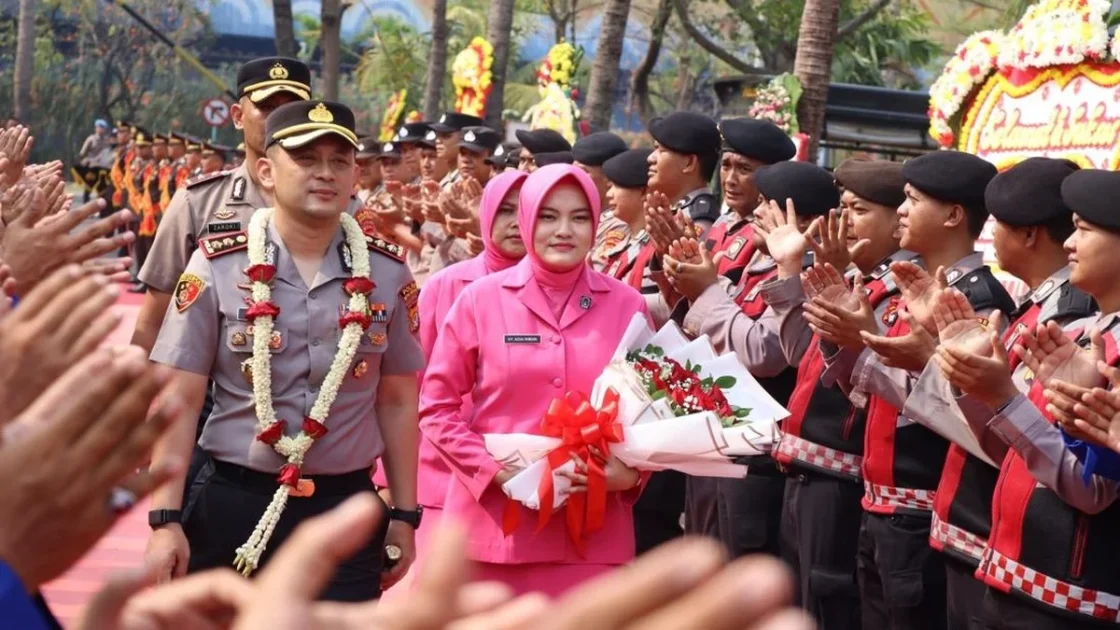 Polres Kepulauan Seribu Sambut AKBP Wikha Ardilestanto