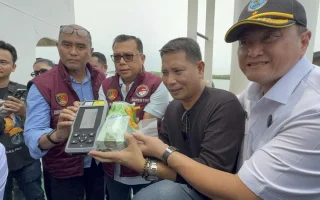 Polri dan BNN Tangkap Kapal Pembawa 1 Ton Ketamine