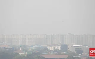 Pramono Klaim Polusi Jakarta Turun Berkat Modifikasi Cuaca