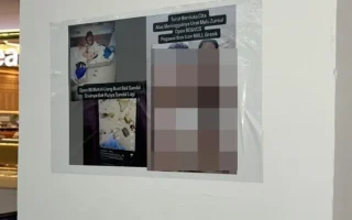 Viral Poster Asusila Karyawati di Mal Gresik Dicopot