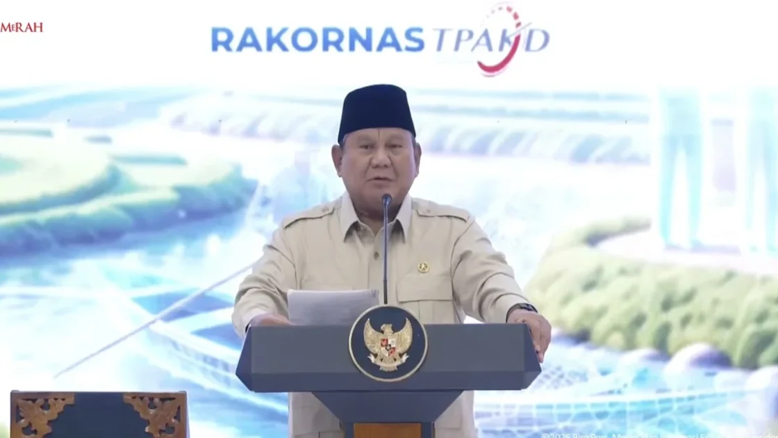 Prabowo Cari Dedi Mulyadi di Rakornas TPAKD: Yang Paling Dekat Malah Tak Hadir