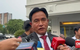 Prabowo Panggil Yusril Bahas Isu Redefinisi Korupsi