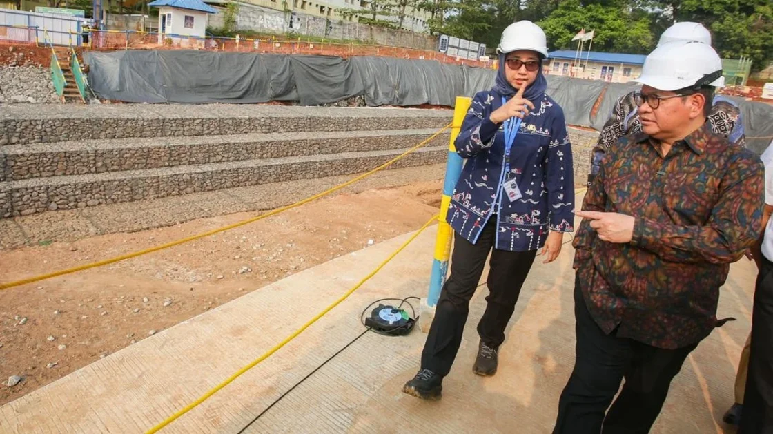 Pramono Resmikan Dua Embung di Jaktim Atasi Banjir