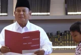 Prabowo Pimpin Siswa SD Baca Teks Sumpah Pemuda di Video