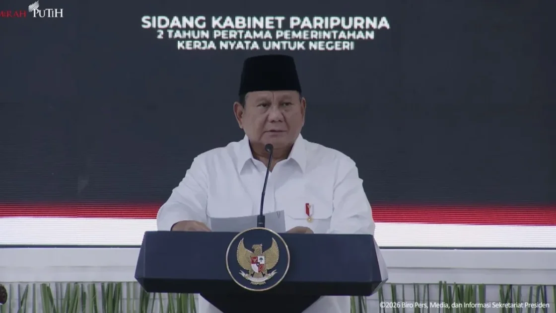 Prabowo Nilai Kinerja 2 Tahun Pemerintahannya Membanggakan
