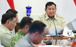 Prabowo Salurkan Banpres Rp200 Miliar Atasi Karhutla Sumsel