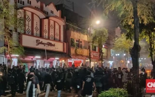 Polisi Pulangkan 34 Massa Ricuh Demo Malioboro