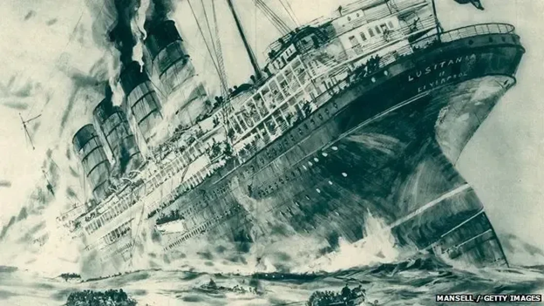 Tragedi Tenggelamnya Kapal RMS Lusitania Akibat Serangan Jerman