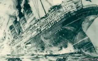 Tragedi Tenggelamnya Kapal RMS Lusitania Akibat Serangan Jerman