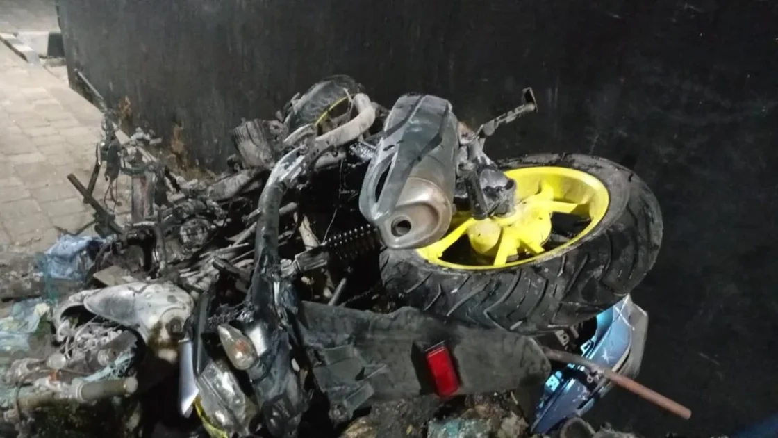 Geng Motor Ricuh di Makassar, Warga Bakar Motor Pelaku