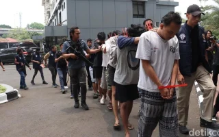 19 Orang Ditangkap Terkait Tawuran Maut di Kebon Jeruk Jakbar