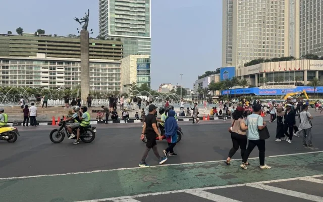 Warga Kecele CFD Ditiadakan, Nonton Jakarta Running Fest