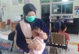 Tangis Pilu Bayi Aisya Rebutan Udara Segar Kala Asap Pekat