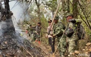 Karhutla Gunung Arjuno-Welirang Padam, Polisi Selidiki Penyebabnya