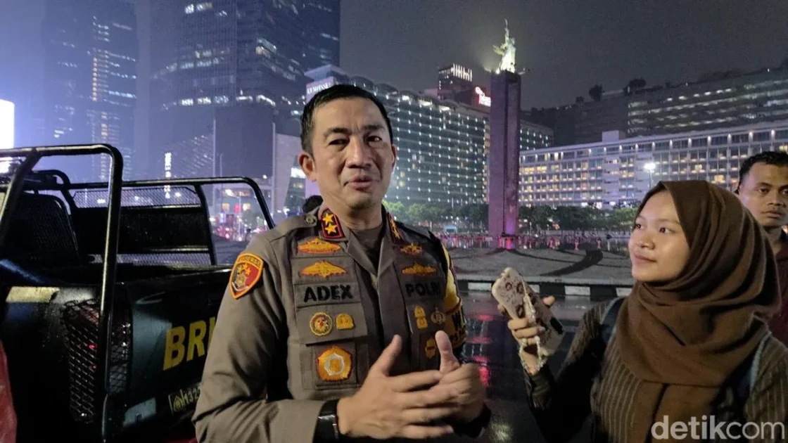 Wakapolda Metro Jaya Apresiasi Mahasiswa Demo Tertib di HI
